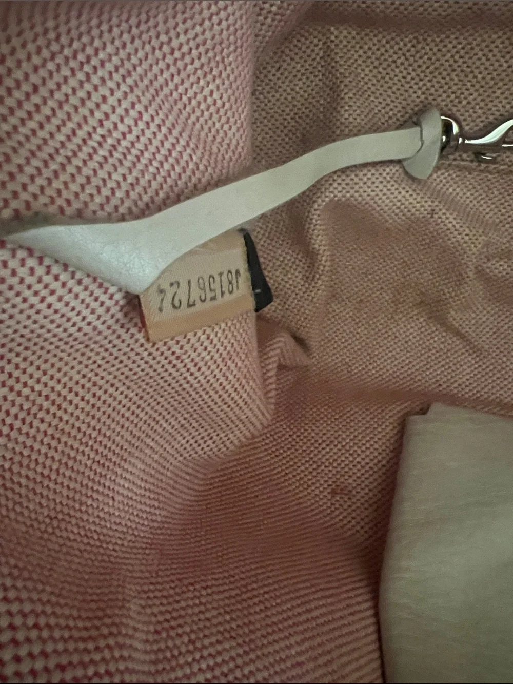 Dooney & Bourke Cream Leather Shoulder Hobo fair condition